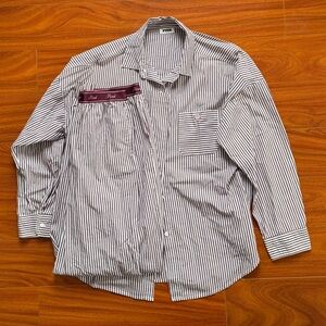 Victoria's Secret PINK Long Sleeve + Pant Cotton Pajama Set Small